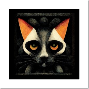 Cat Vintage #60 Posters and Art